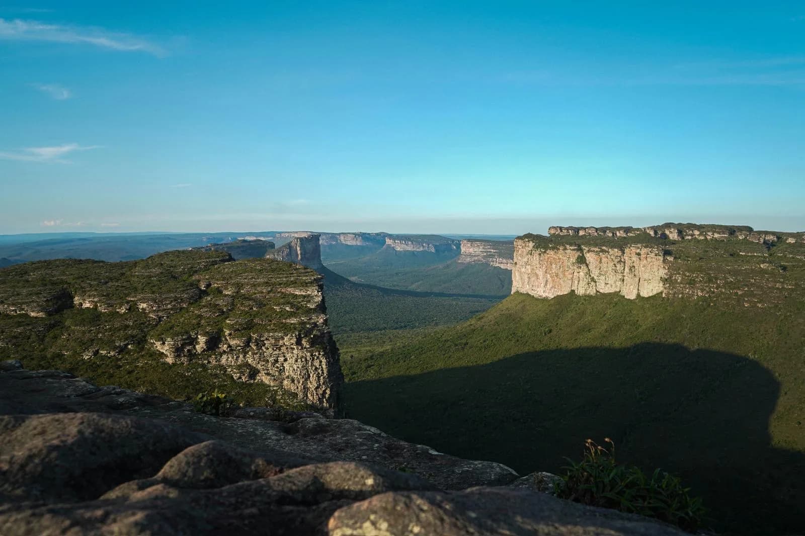 Plateaux et vallées de la Chapada Diamantina.
